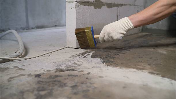 Crawl space vapor barrier installation in Henryville, IN